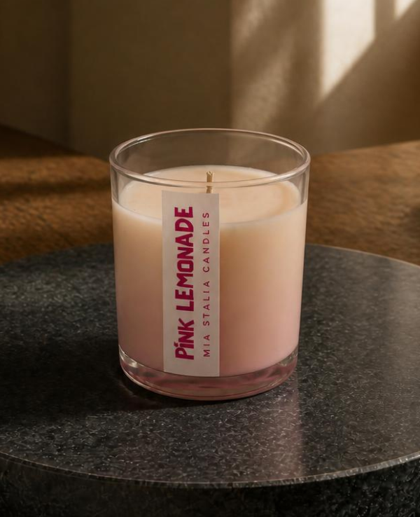 Pink Lemonade Candle