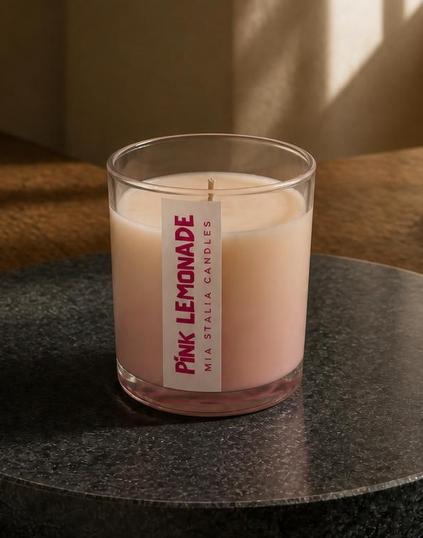Pink Lemonade Candle